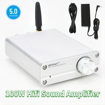 50W * 2 Güç Amplifikatörü Hifi ses amplifikatörü Bluetooth Amplifikatör Stereo Ses Aux Amplifikatörler Ev Sineması Karaoke 2 kanal TPA3116