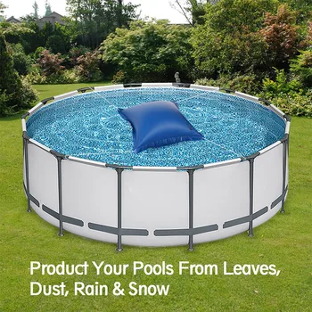 1 adet Havuz hava yastığı PVC Yuvarlak / Kare Yer Üstü Havuzu Kapanış Kış Kapak Kışlama Yastık Havuzu Yastık Parçaları