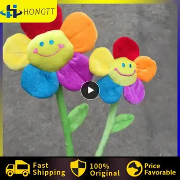 Güneş Çiçek Dolması peluş oyuncaklar Bükülebilir çocuk Oyuncakları Güzel Ev Dekor Doğum Günü Partisi Düğün Dekor Kawaii Sevgililer Günü Hediyesi