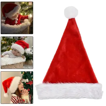 Noel Şapka Rahat Şık Yumuşak Bere Şenlikli Bir Atmosfer Yaratmak için Noel Baba şapkası Tatil Partisi Noel Dekorasyon