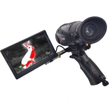 Kılavuz IR510 Nano N1 Dijital Kızılötesi Gece Görüş termal görüntüleme kamerası Aralığı Dedektörü Termal Görüntüleme için Avcılık Devriye