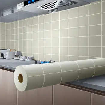 Kendinden yapışkanlı Anti-yağ Sticker mutfak fırını Yüksek Sıcaklık Seramik Karo Dolap Su Geçirmez Tezgah Ev Dekor Duvar Sticker