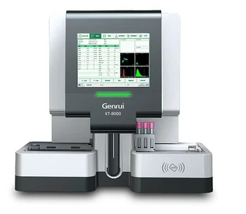 Genrui KT-8000 5 Parçalı Hematoloji Analiz Cihazı 5 Parçalı Otomatik Hematoloji Analiz Cihazı