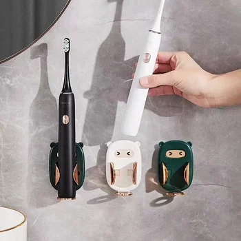 Diş fırçası Standı Raf Organizatör Raf Elektrikli Diş Fırçası Depolama Duvara Monte Tutucu Uzay Tasarrufu Banyo Aksesuarları