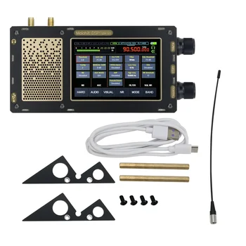 1.10 D Firmware Geliştirilmiş Versiyonu 50 kHz-2 GHz Malakit SDR Alıcısı Radyo DSP SDR Alıcısı Kod Desteği İki Anten